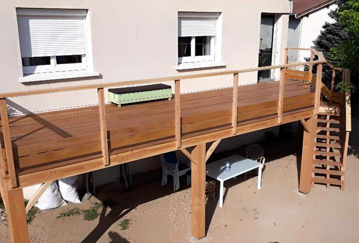 Constructeur terrasse bois Lyon