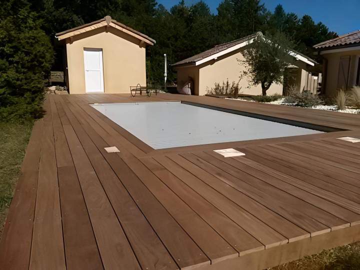 Pose de terrasse en composite Gleizé