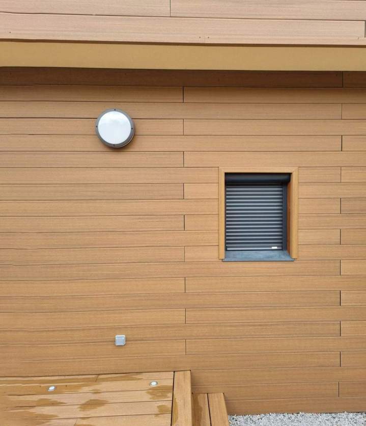 Pose de bardage en bois Gleizé