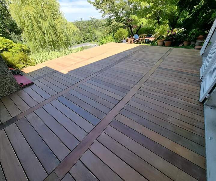 Terrasse en composite Gleizé