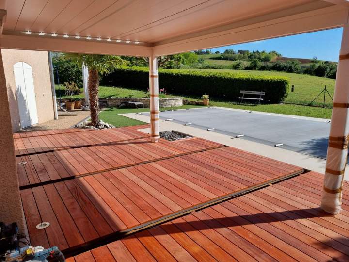 Constructeur terrasse bois Lyon