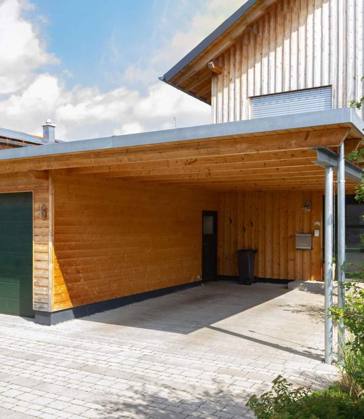 Fabricant de carport en bois Gleizé